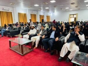 Aun Shah addressed a session